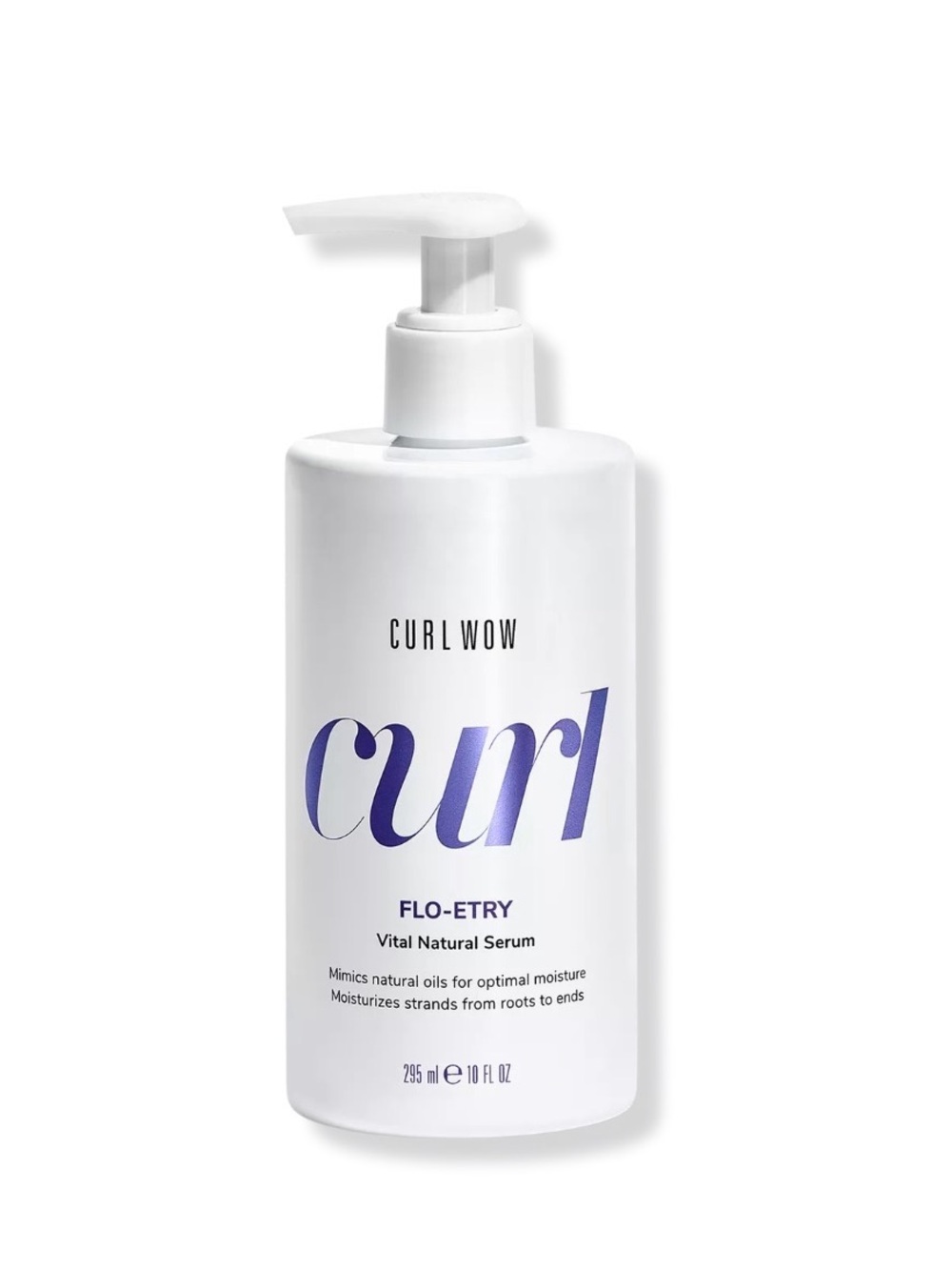 Curl Wow FLO-ETRY Vital Natural Serum - White